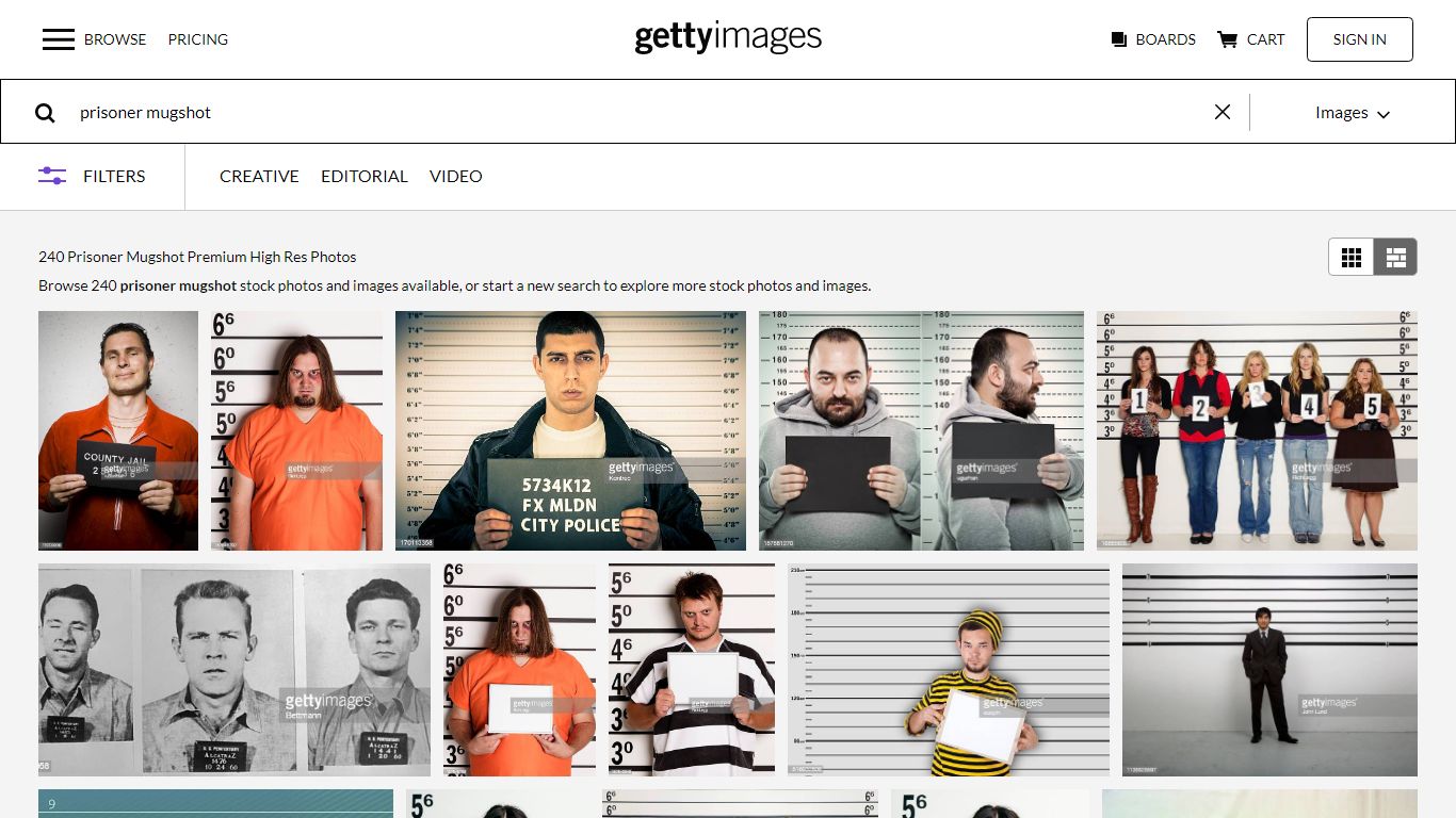 240 Prisoner Mugshot Premium High Res Photos - Getty Images